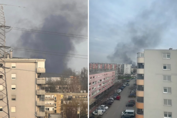Crni oblak dima nadvio se nad Zagrebom: Vatrogasci na terenu