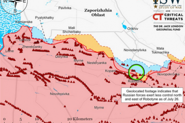 Ukrajinske snage pokreću snažnu ofenzivu u regiji Zaporožje, ruski položaji pod topničkim i zračnim napadima