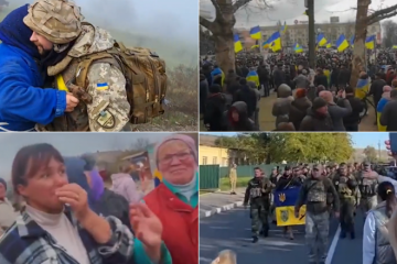 (VIDEO) ‘ZATO ĆE UKRAJINA POBIJEDITI’! Ljudi plaču po cesti, grle svoje ratnike: Rusi nisu ni svjesni da im stiže sudnji dan, Amerikanci iznijeli crnu procjenu