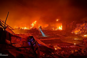 Masovni zračni napadi na Ukrajinu: Uništeni dronovi, požar u Ternopilu ugašen