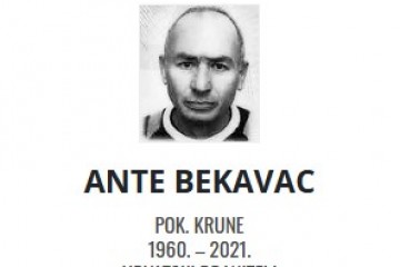 Ante Bekavac - Hrvatski branitelj 1960. - 2021.