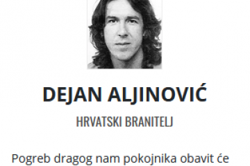 Dejan Aljinović - Hrvatski branitelj 1973. - 2021.