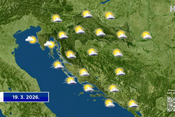 Promjenjivo, ali većinom suho: Bura i dalje pojačava osjećaj hladnoće, osobito na Jadranu