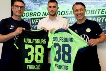 Franjić u Wolfsburgu dočekan kao zvijezda, Niko Kovač mu uručio dres: ‘Vidjet ćete kakav je to igrač!‘