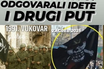 Žena uočila grozan detalj na antifašističkom maršu: ‘Konkretno slika je iz Zagreba’