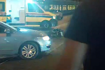 Zagreb: Pijani vozač automobila udario motociklista na Ilici