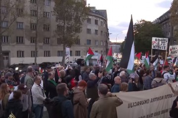 U Zagrebu počeo prosvjed za Palestinu: ‘Vlada ne govori u naše ime’