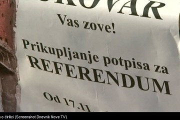 Stožer uvjeren da će dobiti dovoljan broj potpisa za referendum o ćirilici