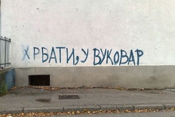U Drvaru osvanuo uvredljiv natpis: 'Hrvati, u Vukovar'