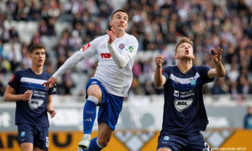 SHNL Hajduk izgubio od Osijeka i propustio osigurati drugo mjesto, Šego promašio penal