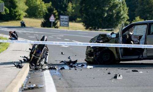 Kod Varaždina poginuo motociklist, suputnica ozlijeđena