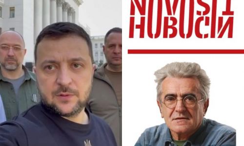 Od HND-a nagrađeni kolumnist Novosti Čulić zaključio da je Zelenskij nacist jer povremeno nosi crnu majicu